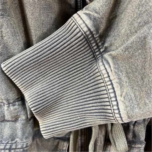 We The Free Future Surplus Parka Olive Night Moss Utility Jacket - Picture 8 of 8